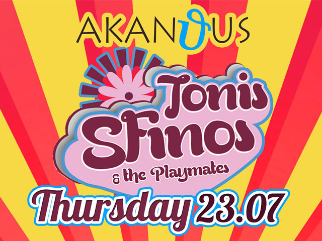 O Tonis Sfinos live στο AKANΘUS