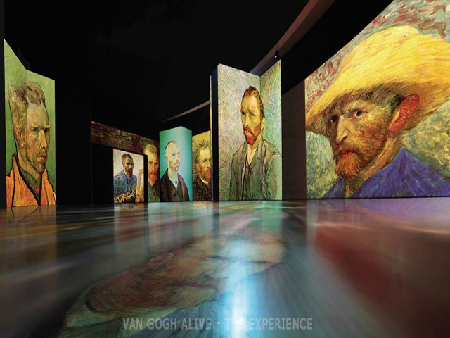 Van Gogh Alive: μια έκθεση που διεγείρει τις αισθήσεις