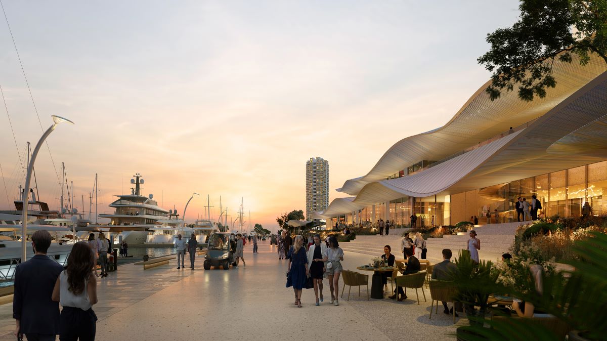 Riviera Galleria: Πώς θα είναι τo εμπορικό κέντρο στη μαρίνα του Αγίου Κοσμά, που θα κατασκευάσει η ΜΕΤΚΑ