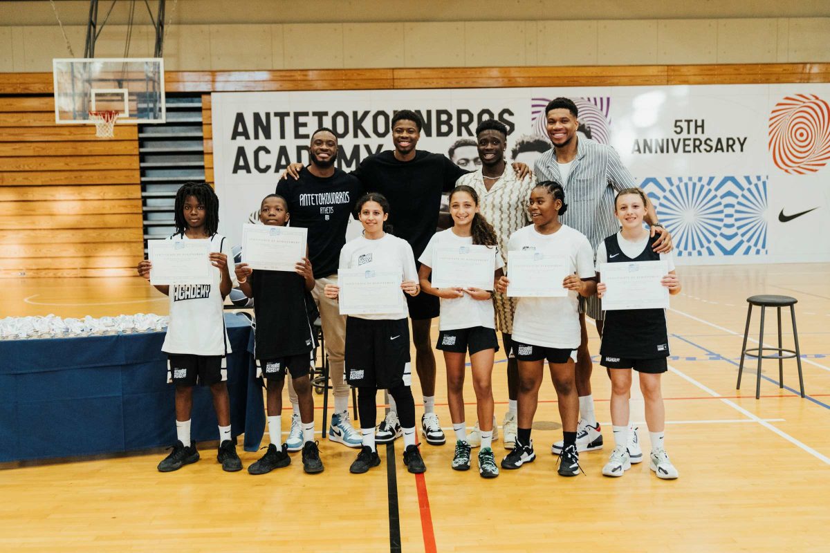 To Antetokounmpo Family Foundation γιόρτασε την πέμπτη επέτειο της Ακαδημίας AntetokounBros με εκδήλωση στο Αμερικανικό Κολλέγιο Ελλάδος