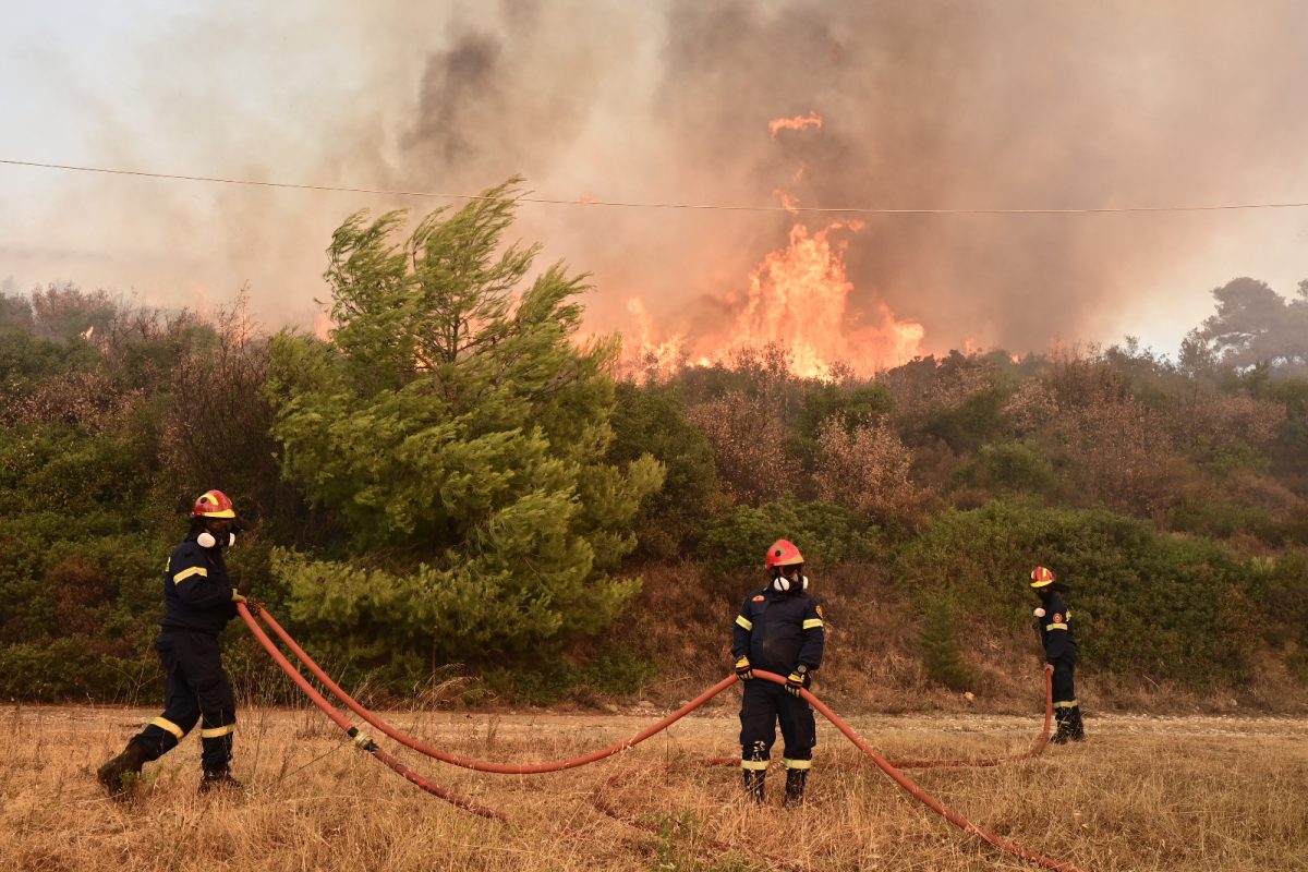 Μήνυμα του 112 για εκκένωση στο Σουφάνι Μαραθώνος