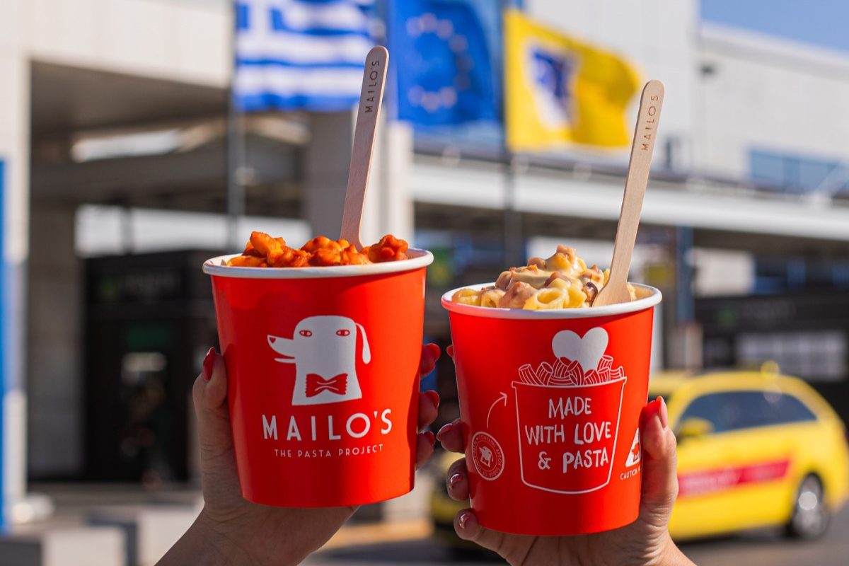 Τα Mailo’s – The Pasta Project «προσγειώθηκαν» στο αεροδρόμιο με νέο κατάστημα