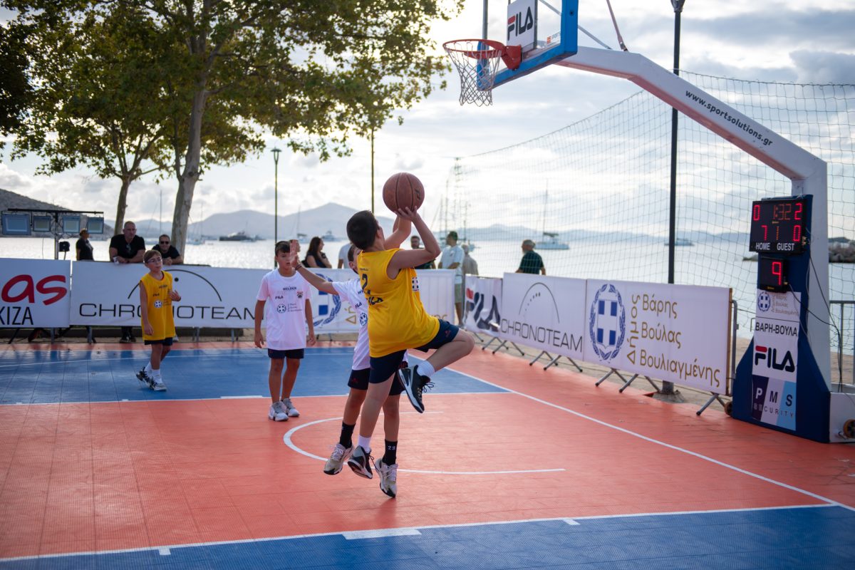 Τουρνουά 3×3 Basketball: Η Ιστορία έκανε στάση στη Βάρκιζα