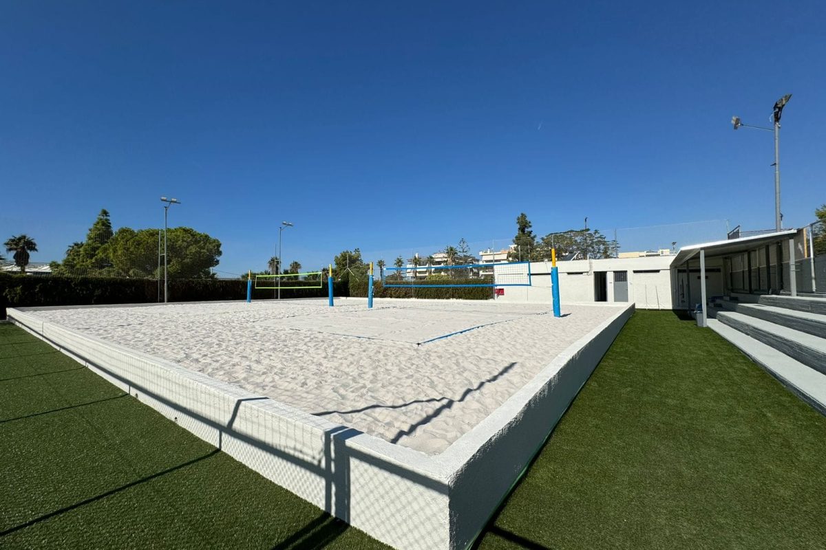 Δύο νέα γήπεδα beach volley στο Ελληνικό